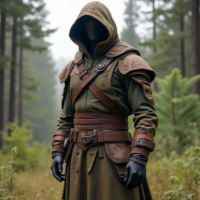 LARP kostyme design for utendørs rollespill