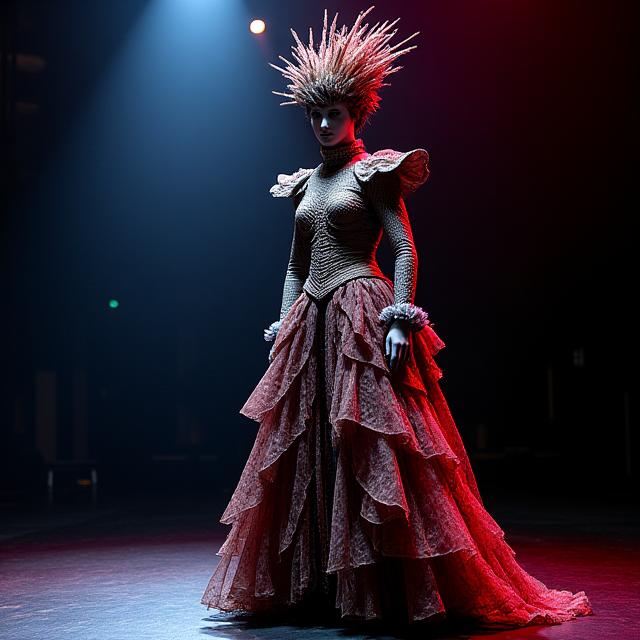 Teater kostyme design for scenekunst